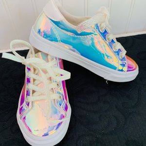 Gymboree Iridescent Sneakers NWOT Sz11